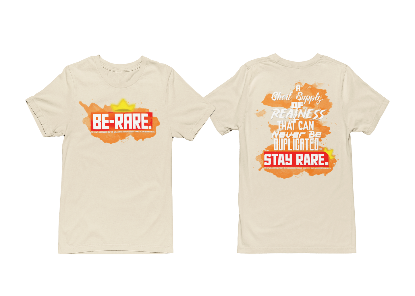 "Be-Rare. Stay Rare." Oversized Tee