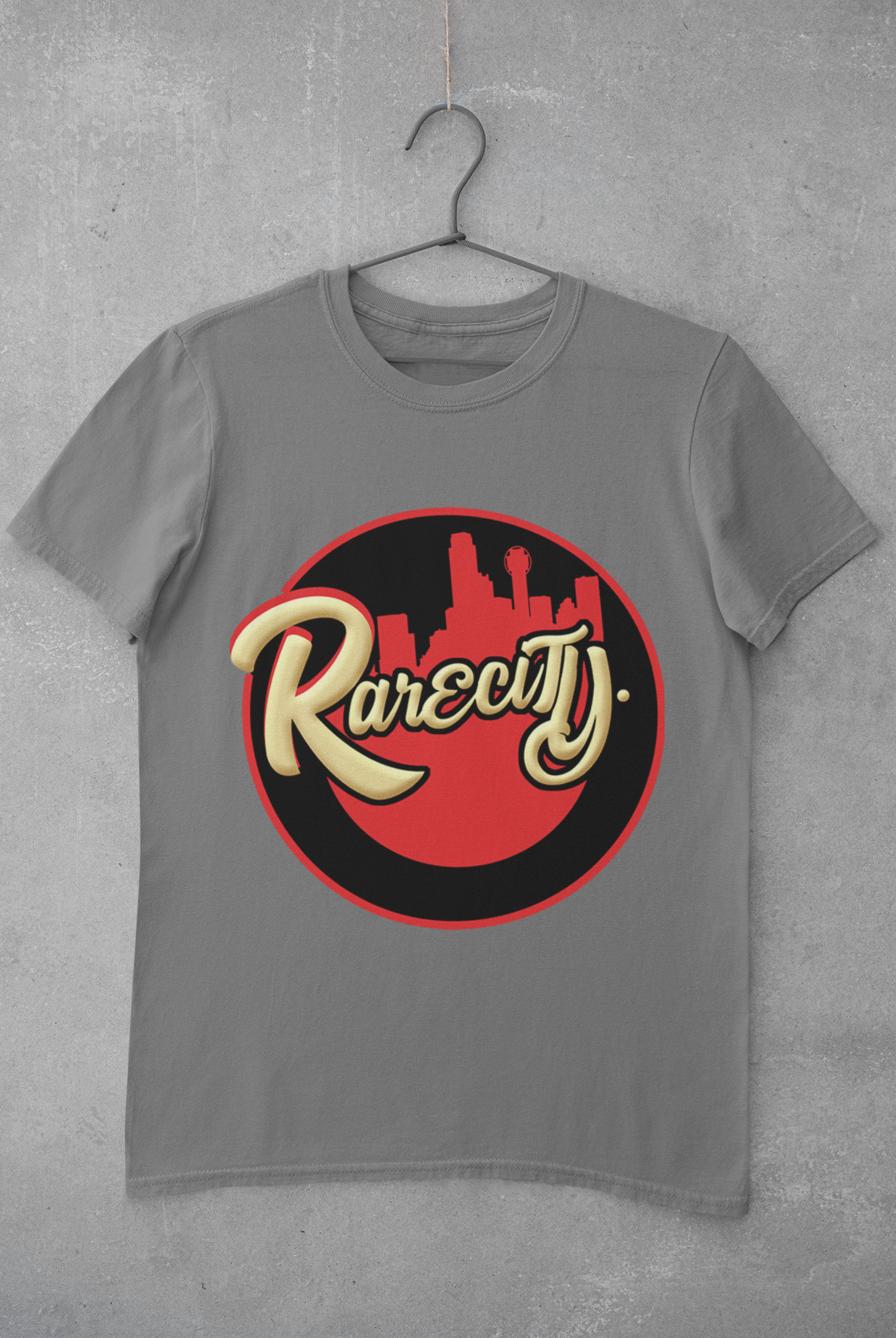 RARECITY ORIGINAL "Red and Yellow" logo T-shirt