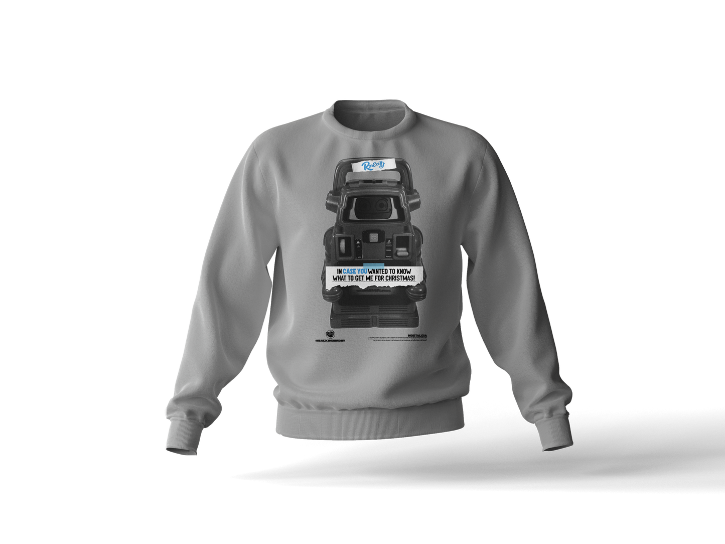 "Just in Case" Sweatshirt (Gray)