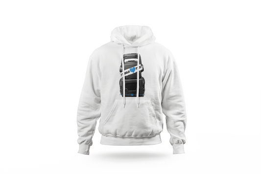 "Just in Case" Hoodie (White)