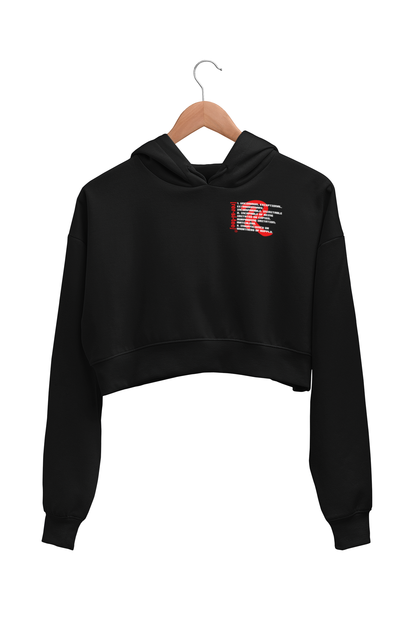 Women's Cropped "Defined" Hoodie