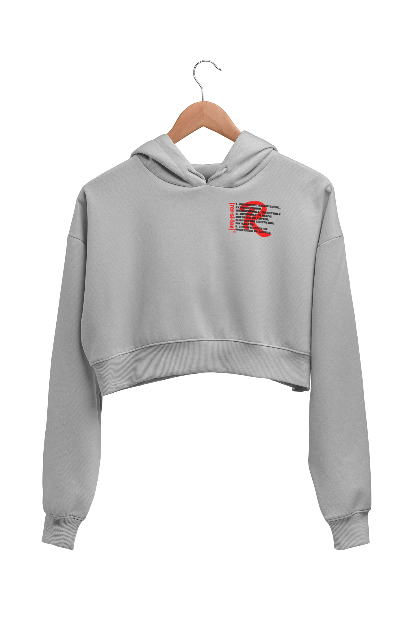 Women's Cropped "Defined" Hoodie