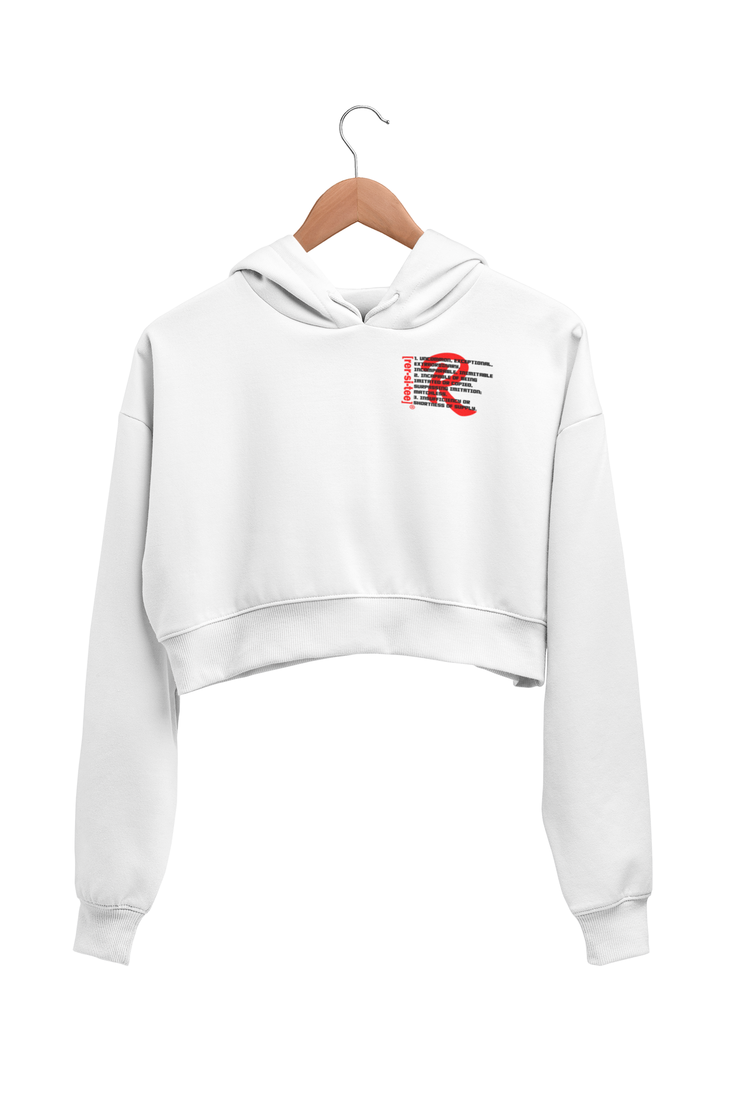 Women's Cropped "Defined" Hoodie