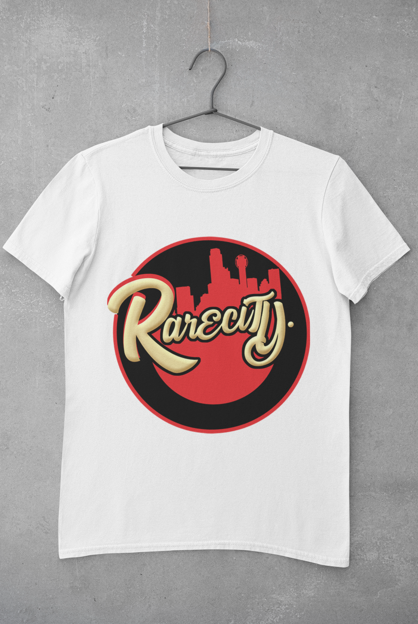 RARECITY ORIGINAL "Red and Yellow" logo T-shirt