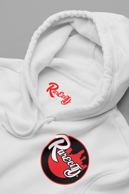 RARECITY ORIGINAL "Black/White" Logo Hoodie